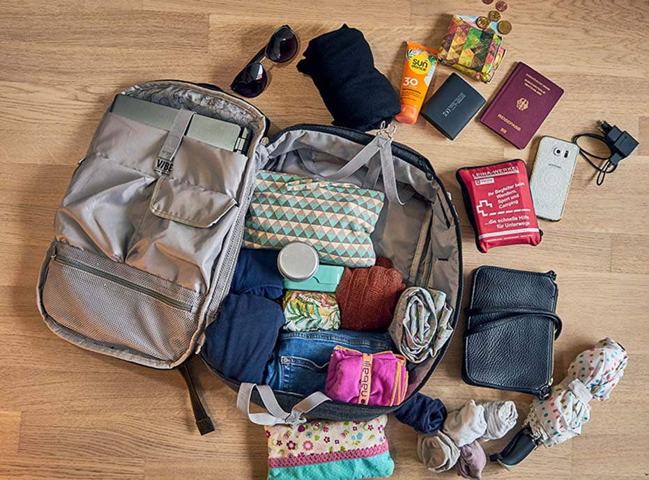 Ausführliche Packliste: Das benötigt ihr für eure Städtereise im Gepäck